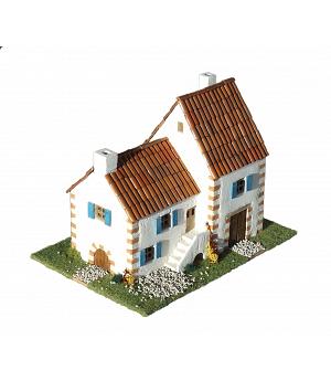 Kit maqueta piedra Casita típica rural República Checa. CUIT 3529