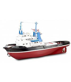 Kit para construir Maqueta de Barco en Madera y Plástico: Remolcador Atlantic 1/50 - Artesanía Latina 20210