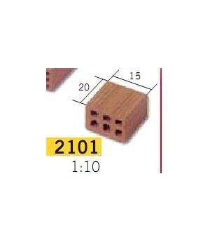 ESCALA 1/10. MEDIOS LADRILLOS. 25 UNIDADES. 2101 AEDES