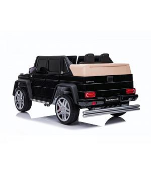 Mercedes MAYBACH G650 12V, negro, asiento cuero, 12V, 2.4ghz RC, 1 plaza INDA903-AC-G650