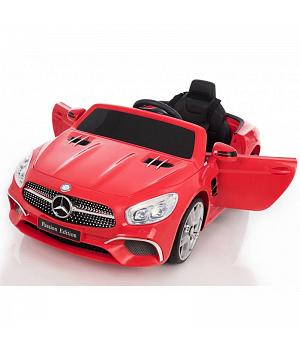 COCHE ELÉCTRICO PARA NIÑOS Mercedes SL400 12V, ROJO, RC, INFANTIL, ASIENTO Y RUEDAS DE PLÁSTICO - BC-8811RED