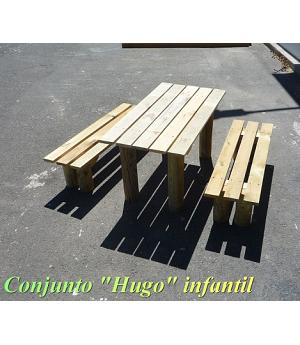 VENTA MESA PICNIC INFANTIL CON BANCOS, M, HUGO INFANTIL