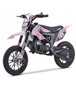 BLACK FRIDAY Mini motocross infantil POLOROAN709-2333__ROS rosa 49cc de 4.5 caballos