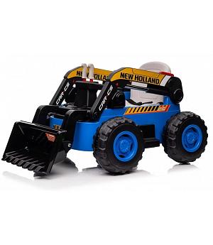 Mini Excavadora New Holland XMX626-AT 12v, AZUL, MANDO RC  INDA936-HOLLAND-AT