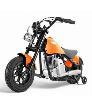 Mini Harley eléctrica infantil 24V, NARANJA, NIÑOS +3 AÑOS - INDA1028-RO-5519