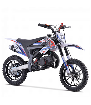 Minimoto motocross de 49cc de dos tiempos Azul SMH99754AZ