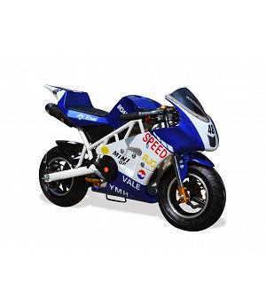 Mini-moto STYLE YAMAHA Valentino Rosi POLOROAN1492__AZU