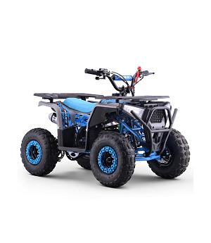Mini quad I-Bull de gasolina 49cc, tipo ATV para niños, AZUL   INDA1230-RO-5293