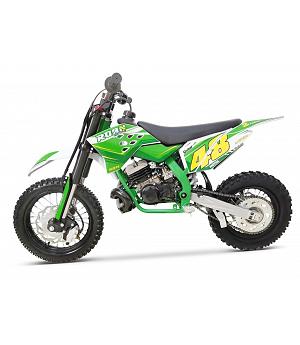 Minicross infantil de gasolina 50cc Roan 50M-2 aire 12/10, VERDE, INDA1173-RO-1895