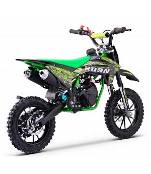 Minicross INFANTIL  49cc ROAN-CRF 10/10", VERDE, GASOLINA MEZCLA,  INDA1191-RO-5558