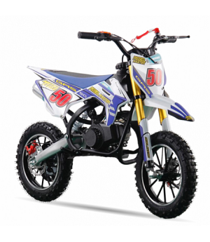Mini motocross de gasolina de 50cc REBELDE SMH99935-RM-Azul