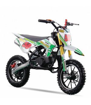 Mini motocross de gasolina de 50cc REBELDE SMH99935-RM-Verde