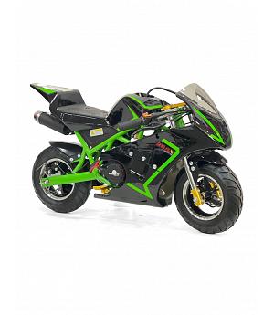 MINIMOTO para niños, gasolina 49cc, COBRA VERDE  INDA847-RO-1492