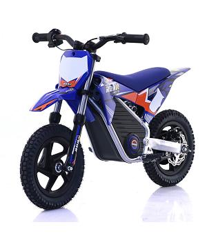 VENTA Minimoto electrica infantil 250W  Warrior-MX-E250 12/12", azul, limitador de velocidad   INDA854-RO-5368