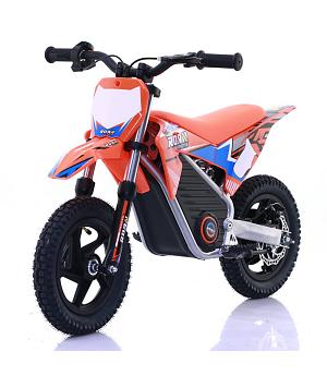 VENTA Minimoto electrica para niños 250W MX-E250 12/12", naranja  INDA855-5368