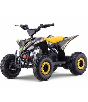 MINIQUAD ELÉCTRICO 48V y 1300W ROAN RATTE MOTOR BRUSHLESS, AMARILLO - INDA654-RO-5123