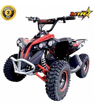 MINIQUAD ELECTRICO 36V - 1000W COLOR ROJO - HASTA 25KM/h - MALCOPIRAÑA1000WRED