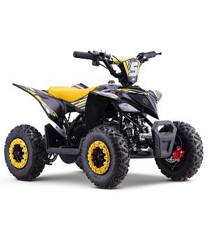 MINIQUAD ELÉCTRICO ROAN RATTE 36V Y 800W, LIMITADOR VELOCIDAD, AMARILLO INDA939-RO-4003