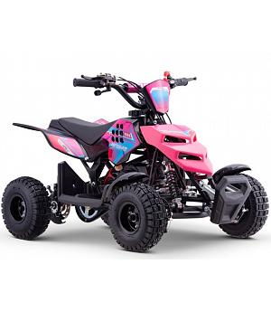 Miniquad infantil de gasolina RAPTOR-R4"  49cc (gasolina mezcla), ROSA  INDA850-RO-170300