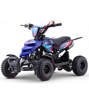 Miniquad infantil de gasolina RAPTOR-R4"  49cc (gasolina mezcla), azul  INDA849-RO-17030