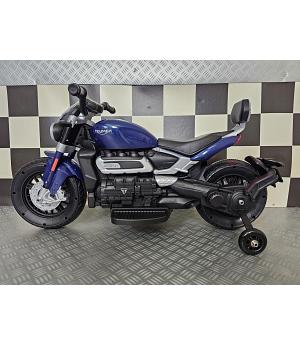 VENTA Moto eléctrica infantil Triumph Rocket 12v, 2-5 años, AZUL -  INDA739-KI-c4k8896