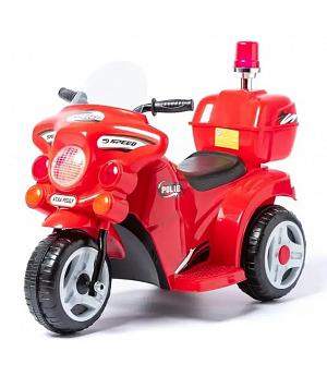 VENTA Moto eléctrica infantil Policía AT-Peggy 6v, roja, 1-3 AÑOS- INDA704-AT