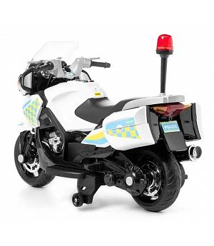 MOTO BLANCA INFANTIL DE POLICÍA  PRO-AT Y DE 24V, 3-8 AÑOS  INDA930-AT-PRP-24V