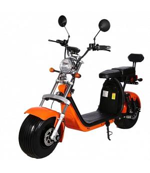 PATINETA-SCOOTER ELÉCTRICO HARLEY STYLE, MATRICULABLE, ORANGE, CITYCOCO - 60V Y 12 AH