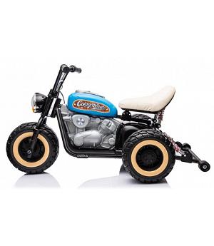 Moto Trike Proxy-AT 24V, 2 MOTORES 800W (para hacer caballitos), NIÑOS 5-10 AÑOS, AZUL- INDA925-PROXY-AT