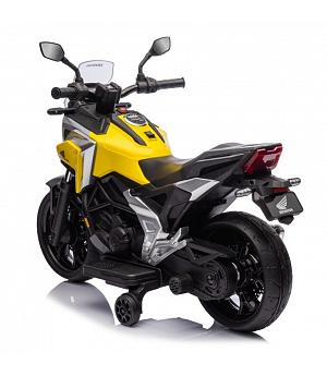 Moto eléctrica para niños de 3 a 5 años, 12v, HONDA, AMARILLA -  INDA381-RA-TR2306.ZOL