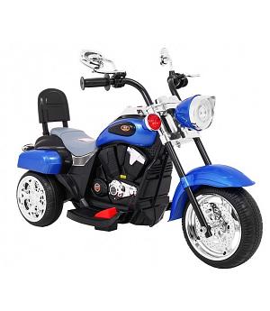 Moto Chopper style 6v para niño, 2-4 años, azul INDA575-RA-TR1501