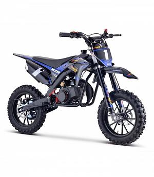 VENTA Minimotocross de gasolina 49cc para niños XZRAzulMalco