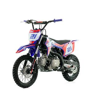 MINIMOTO Pit bike 110cc ROAN-RXF-Z semi-automático 14/12"   INDA3020-RO-5145-AZU