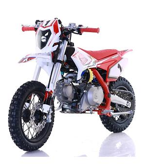 Pit bike 70cc moto gasolina niños ruedas 10/10" automática LOROAN5563 ROJA1