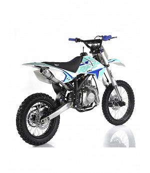 VENTA Pit bike RFZ 125cc motor gasolina de 4 tiempo.Altura asiento 85cm, BLANCO-CELESTE INDA844-RO-2874