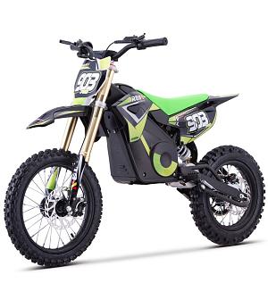 VENTA PIT BIKE ELÉCTRICA para niños de 1600W 48V, ruedas 14/12" POLOROAN5142__VER