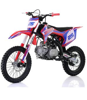 Pit bike gasolina 125cc ruedas 17-14" LOROAN3099__AZU