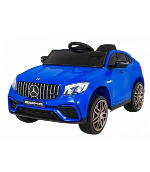 COCHE MERCEDES GLC63 12V, 4 MOTORES, AZUL, MANDO RC, ASIENTO CUERO, RUEDAS GOMA - INDA781-RA-QLS-5688