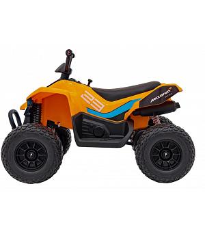 Quad McLaren Racing MCL 35 para niños Gris + Mando Rc parental, 4 MOTORES X 12V INDA369-RA-JL212.POM