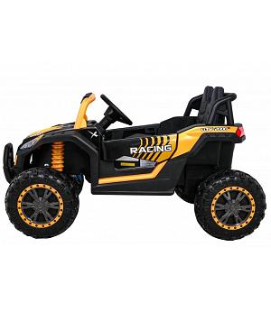 Buggy eléctrico 12v para niños, 4 motores, 1 plaza, color dorado FULL OPTION INDA139-PA.A036.ZLO