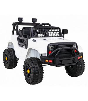 Coche Jeep Dark Night 12V de batería para niños de 3 AÑOS, Blanco, RC  INDA515-RA-BDM0922