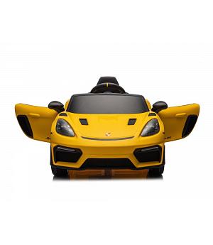 PORSCHE SPIDER RS 12V AMARILLO, RC, BATERIA DE LITIO, 1-5 AÑOS - INDA1165-AC-7212
