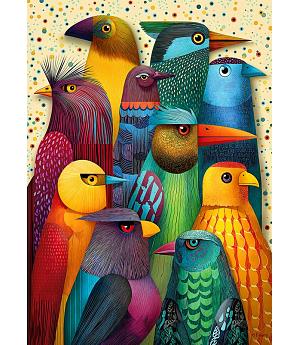 Puzzle Cherry Pazzi Club De Aves de 1000 Piezas - CHERRY31438