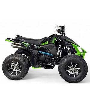 Quad gasolina 250cc   Typhoon , motor 4 tiempos con marchas manual, neumáticos 10 pulgadas, VERDE INDA1181-RO-5322