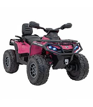 QUAD 24V PARA NIÑOS, CAN-AM, ROSA, 3-7 AÑOS   INDA1232-RA-CA002
