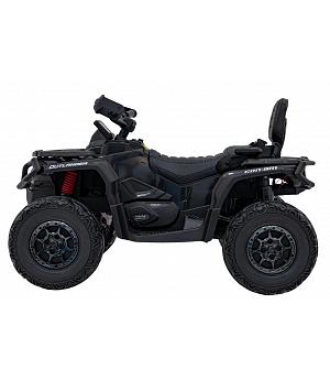 Quad Can-Am Outlander ATV, control remoto, negro, 12v, 4 motores - INDA1037-RA-CA005.2.4GHZ