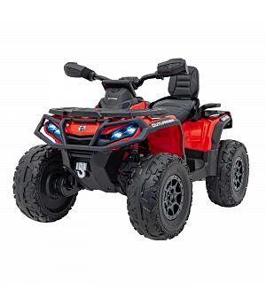 Quad Can-Am Outlander ATV, control remoto, rojo, 12v, 4 motores - INDA1038-RA-CA005.2.4GHZ