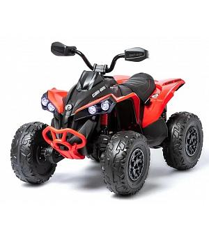 QUAD CAN-AM RENEGADE 24V, 4 MOTORES, ROJO, 3-7 AÑOS, INDA724-RENEGADE-AT