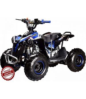 VENTA Mini quad de gasolina para niños de 110cc azul PREDAAZULMALCO