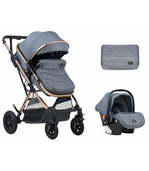 SILLA DE PASEO PARA BEBE 3 EN 1 KAIA DARK GREY - KKB31001010200